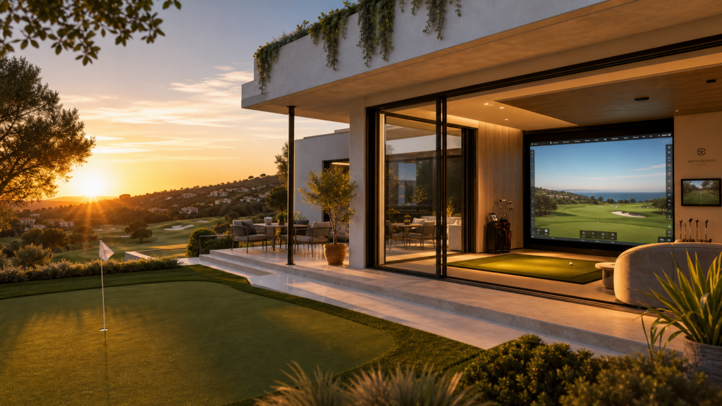 casas para golfistas