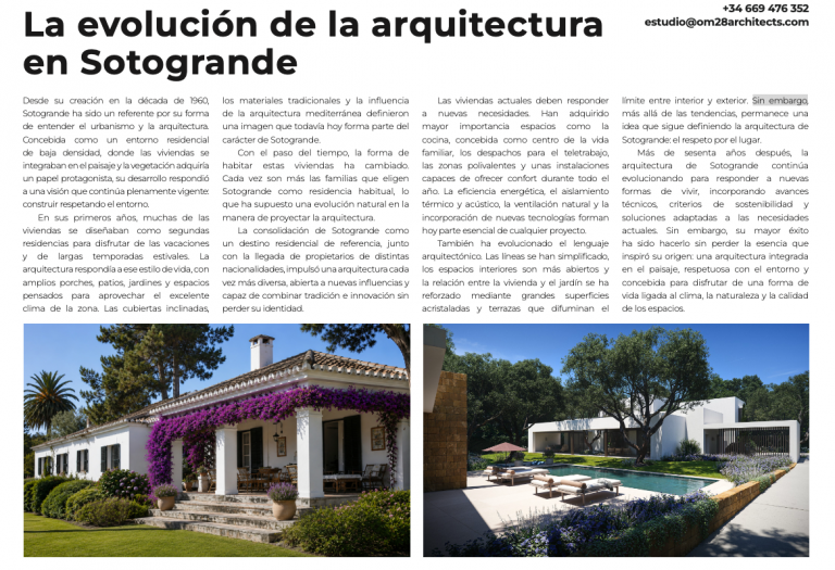 arquitectura sotogrande antonio Olid